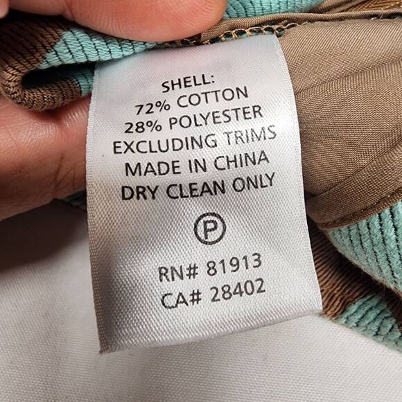 Plenty by Tracy Reede Geometric Jacquard Simple Short Size 2 - Picture 8 of 8